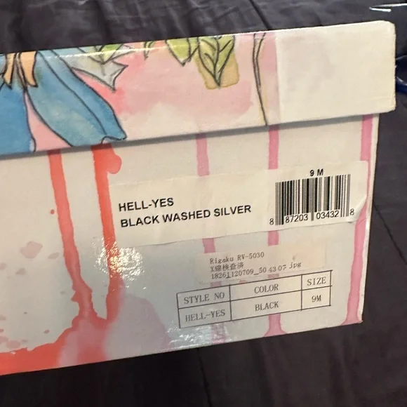 Jeffrey Campbell Hell Yes Black Studded Boots - Picture 7 of 7